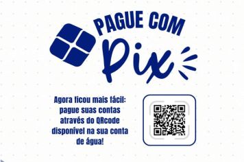 SAAE Viçosa terá pagamento por PIX para contas de água e esgoto