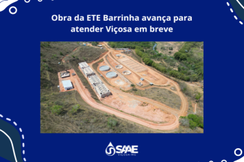 Obra da ETE Barrinha avança para atender Viçosa em breve