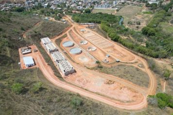 OBRAS DA ETE ALCANÇAM 70% DE CONCLUSÃO