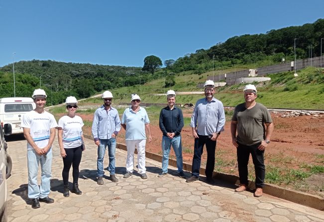 VISITA TÉCNICA DA DIRETORIA DO SAAE À ETE VIÇOSA
