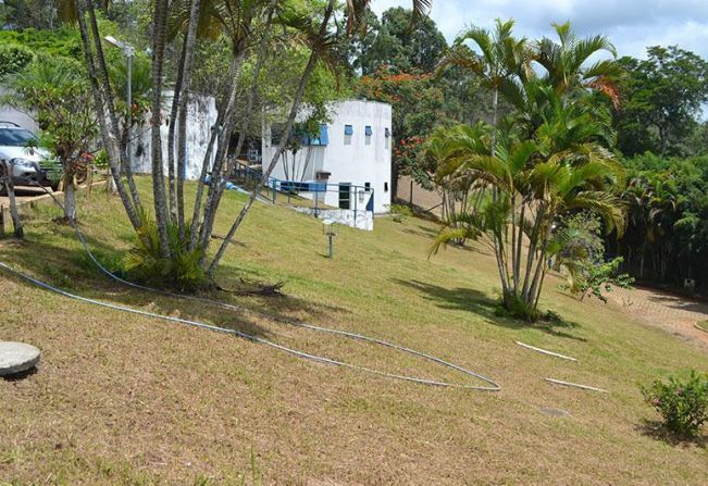 SAAE realiza limpeza de áreas da autarquia