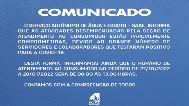 COMUNICADO