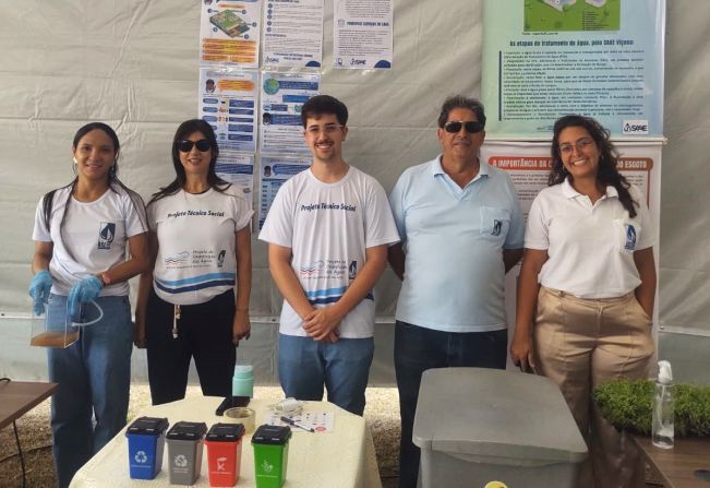 SAAE E PROJETO SOCIAL DA ETE BARRINHA PARTICIPAM DA 94ª SEMANA DO FAZENDEIRO