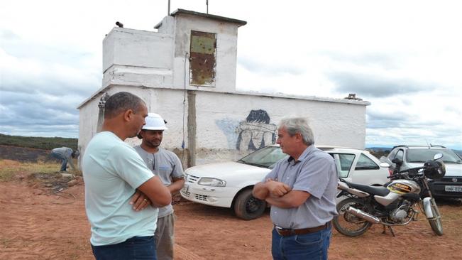 SAAE reforma reservatório de água do Bom Jesus e inicia construção de outro no mesmo local